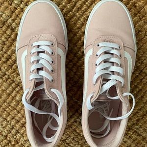 Vans light pink in size 8